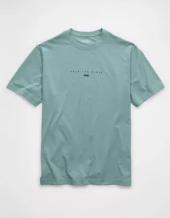 AE 24/7 Graphic T-Shirt Jade -American Eagle Fashion 0181 4422 333 f