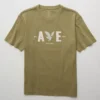 AE Logo Graphic T-Shirt Olive