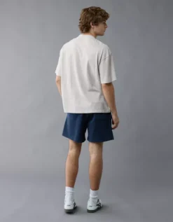 AE Pride Graphic T-Shirt Light Heather Gray -American Eagle Fashion 0181 4574 092 ob