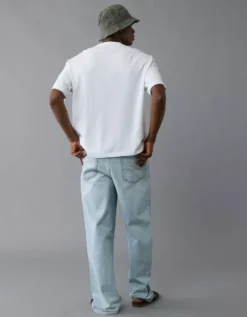 AE Boxy Nautical Graphic T-Shirt White -American Eagle Fashion 0181 4650 100 ob