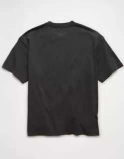 AE Boxy Logo Graphic T-Shirt Dusted Slate -American Eagle Fashion 0181 4655 023 b