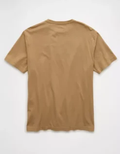 AE Graphic T-Shirt Khaki -American Eagle Fashion 0181 4675 212 b
