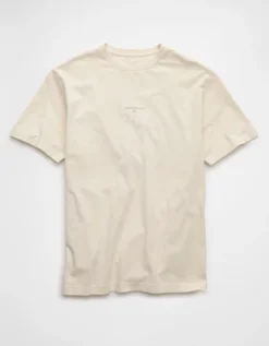 AE Logo Graphic T-Shirt Bone Khaki -American Eagle Fashion 0181 4824 210 f