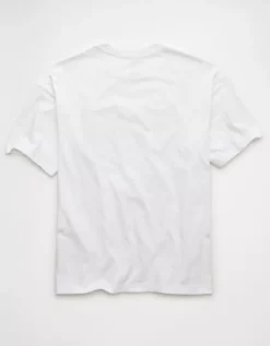 AE Great Jeans Boxy Graphic T-Shirt White -American Eagle Fashion 0181 5804 100 b