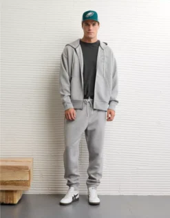 NFL Philadelphia Eagles Graphic Jogger Gray Heather