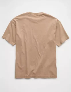 AE Boxy The Rolling Stones Graphic T-Shirt Khaki -American Eagle Fashion 0185 4699 212 b
