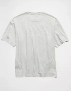 AE Boxy Coors Banquet Graphic T-Shirt Gray Heather -American Eagle Fashion 0185 4702 069 b