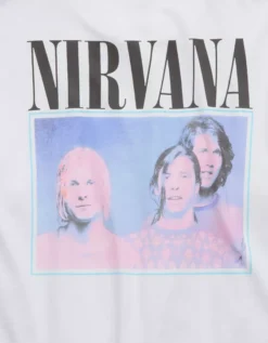 AE Boxy Nirvana Graphic T-Shirt White -American Eagle Fashion 0185 4757 100 d3