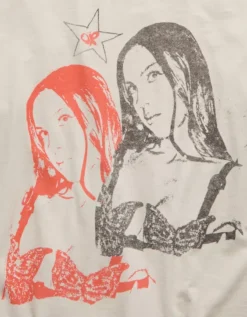 AE Boxy Olivia Rodrigo Graphic T-Shirt Stone Harbor -American Eagle Fashion 0185 4936 021 d1