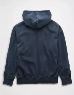 Timberland X AE Fleece Hoodie Navy -American Eagle Fashion 0186 2419 410 b