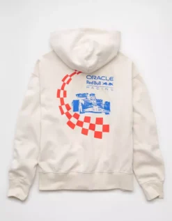 Oracle Red Bull Racing X AE Graphic Hoodie Cream -American Eagle Fashion 0186 2662 106 b