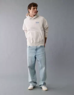 Oracle Red Bull Racing X AE Graphic Hoodie Cream -American Eagle Fashion 0186 2662 106 d2