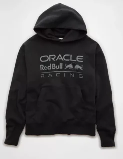 Oracle Red Bull Racing X AE Graphic Hoodie Washed Black -American Eagle Fashion 0186 2662 167 f