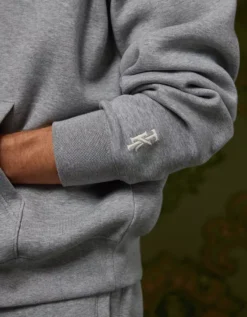 AE X Tru Kolors Active Hoodie Heather Gray -American Eagle Fashion 0186 2727 006 l2