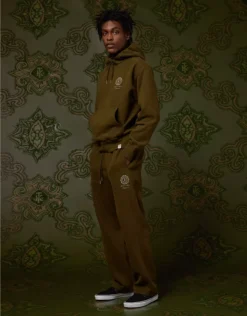 AE X Tru Kolors Heavyweight Graphic Hoodie Olive