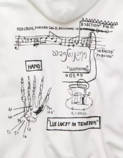 AE Jean-Michel Basquiat Graphic Hoodie White -American Eagle Fashion 0186 2743 100 d3