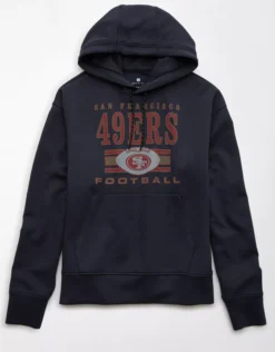 AE NFL San Francisco 49ers Hoodie Black Magic