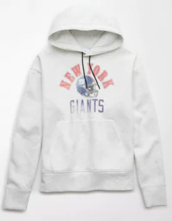 AE NFL New York Giants Hoodie Heather Frost