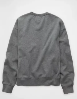 AE Georgia Bulldogs Graphic Sweatshirt Heather Gray -American Eagle Fashion 0188 2646 006 b