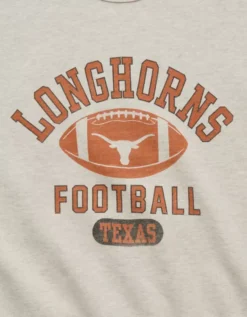 AE Texas Longhorns Graphic Sweatshirt New Ebony Heather -American Eagle Fashion 0188 2646 084 d1