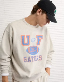 AE Florida Gators Graphic Sweatshirt Frosty Cream