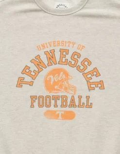 AE Tennessee Volunteers Graphic Sweatshirt Cream -American Eagle Fashion 0188 2646 106 d1