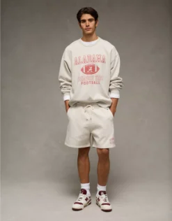 AE Alabama Crimson Tide Graphic Sweatshirt Oatmeal Heather