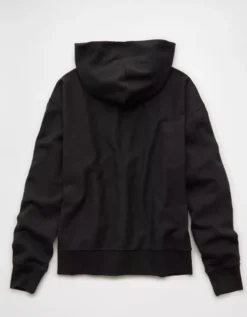 NFL Green Bay Packers Graphic Hoodie Black Charcoal -American Eagle Fashion 0188 2647 056 b