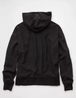 NFL Philadelphia Eagles Graphic Hoodie Washed Black -American Eagle Fashion 0188 2647 167 b