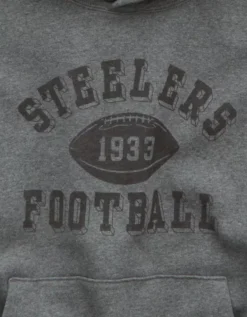 NFL Pittsburgh Steelers Graphic Hoodie Heather Gray -American Eagle Fashion 0188 2648 006 d1