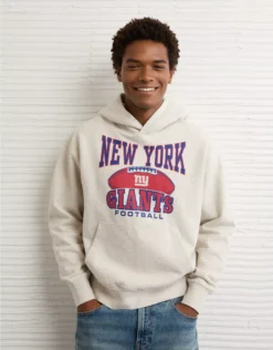NFL New York Giants Graphic Hoodie Natural
