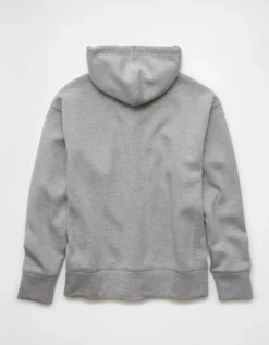 NFL Kansas City Chiefs Graphic Zip-Up Hoodie Heather Gray -American Eagle Fashion 0188 2659 006 b