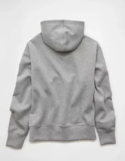 AE 24/7 Notre Dame Fighting Irish Graphic Hoodie Gray Marl -American Eagle Fashion 0188 2660 033 b