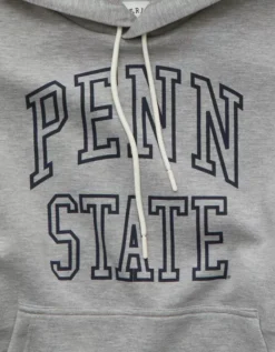 AE 24/7 Penn State Nittany Lions Graphic Hoodie Gray Heather -American Eagle Fashion 0188 2660 069 d1