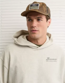 AE Ford Bronco Graphic Hoodie Oatmeal Heather