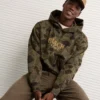 AE Laidback Luxe Heavyweight Hoodie Traditional Camo