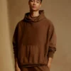 AE Laidback Luxe Heavyweight Hoodie Koko Brown