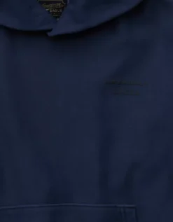 AE Laidback Luxe Heavyweight Graphic Hoodie Navy -American Eagle Fashion 0193 2721 410 d3