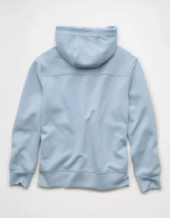 AE 24/7 Hoodie Blue Powder -American Eagle Fashion 0195 2444 431 b