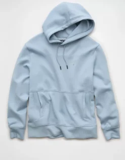 AE 24/7 Hoodie Blue Powder -American Eagle Fashion 0195 2444 431 f