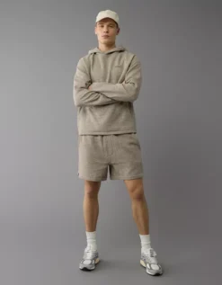 AE 24/7 Hoodie Brown -American Eagle Fashion 0195 2448 200 os