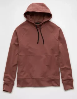 AE 24/7 Active Hoodie Mauve -American Eagle Fashion 0195 2468 182 f
