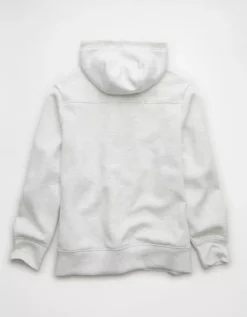 AE 24/7 Hoodie Heather Frost -American Eagle Fashion 0195 2670 062 b