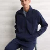 AE 24/7 Pique Track Jacket Rich Navy