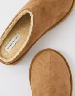 AE Faux Suede Slipper -American Eagle Fashion 0213 7465 207 d1