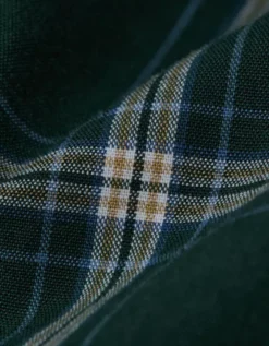 AEO Plaid Stretch Boxer Short Green Alpine -American Eagle Fashion 0220 0018 283 d1