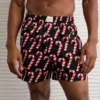 AEO Candy Cane Stretch Boxer Short Black