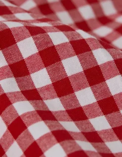 AEO Plaid Stretch Boxer Short Red -American Eagle Fashion 0220 0032 600 d1