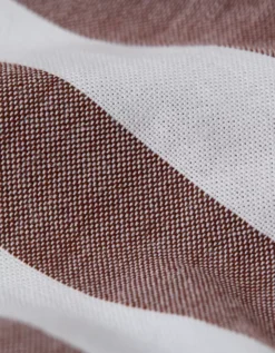 AEO Men's Striped Pocket Boxer Short Burgundy -American Eagle Fashion 0220 0078 613 d1