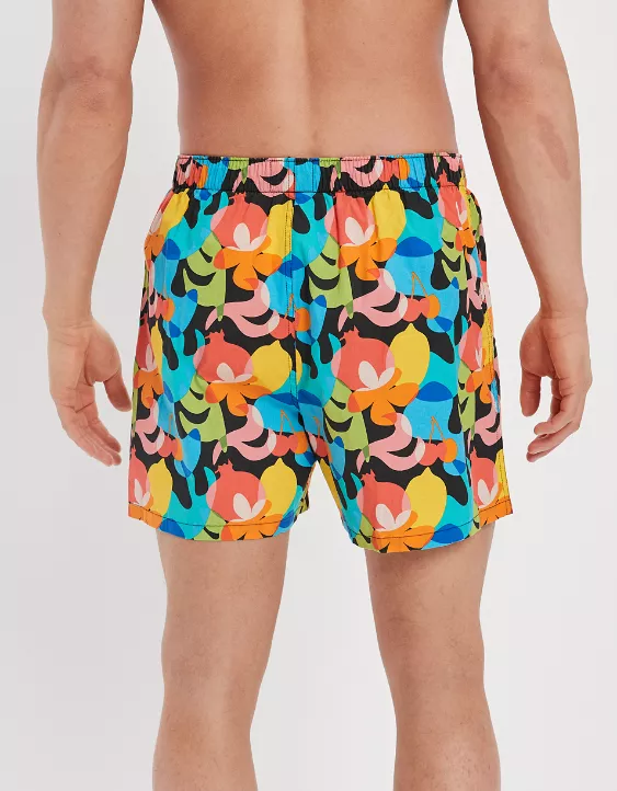 AEO Neon Tropical Stretch Boxer Short 2 AEO Neon Tropical Stretch Boxer Short - Image 2